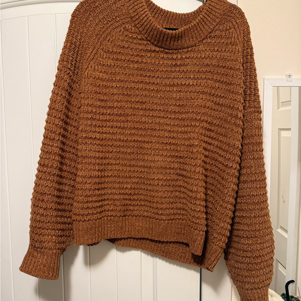 Universal Thread Warm Tan Cowl Neck Sweater